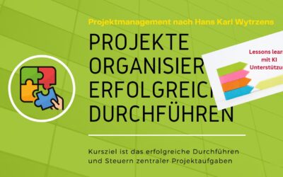 Projekte organisieren mit KI-Unterstützung