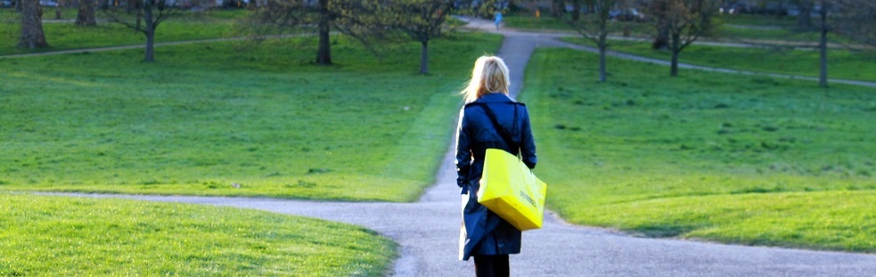 Canva - Woman Walking Alone a Narrow Path Photo by Pixource--3867243 _984x311