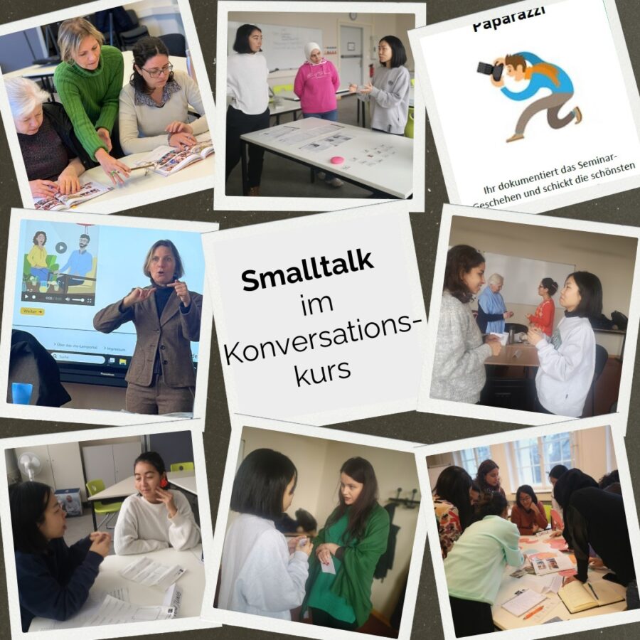Smalltalk in Konversationskurs
